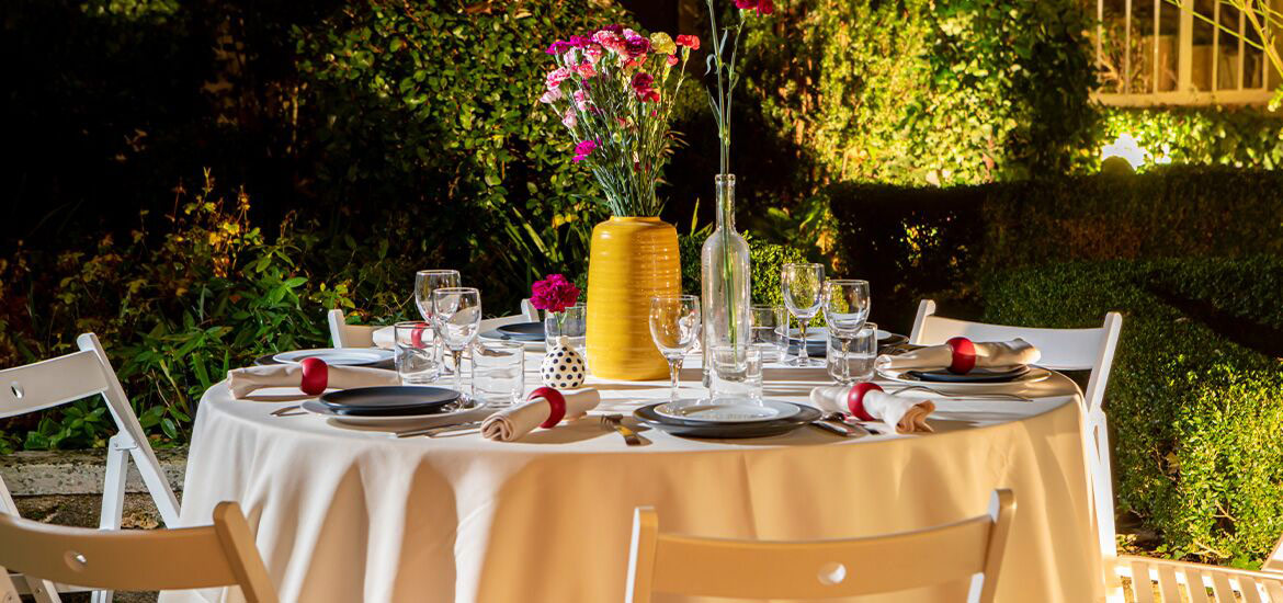 table pour la st valentin