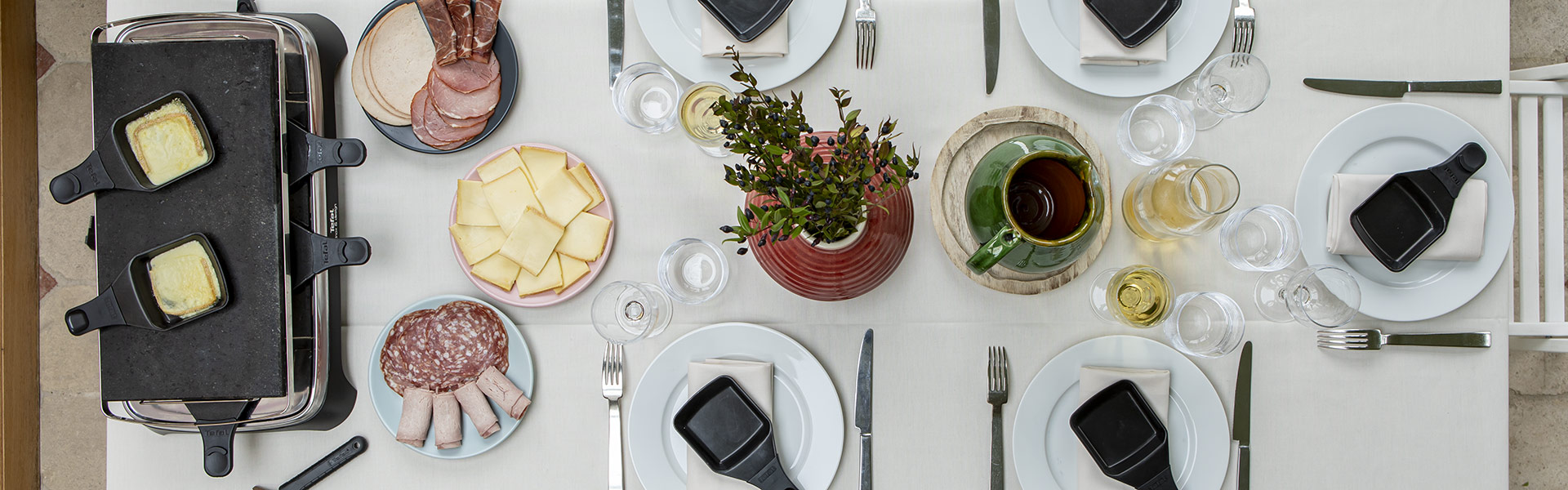 table raclette party